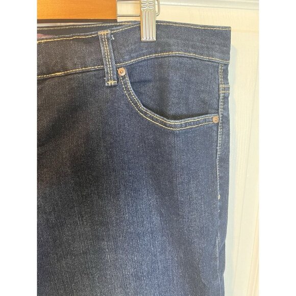 Gloria Vanderbilt Amanda Stretch Jeans Plus Size 18W Classic Rise Tapered Leg - Picture 4 of 12